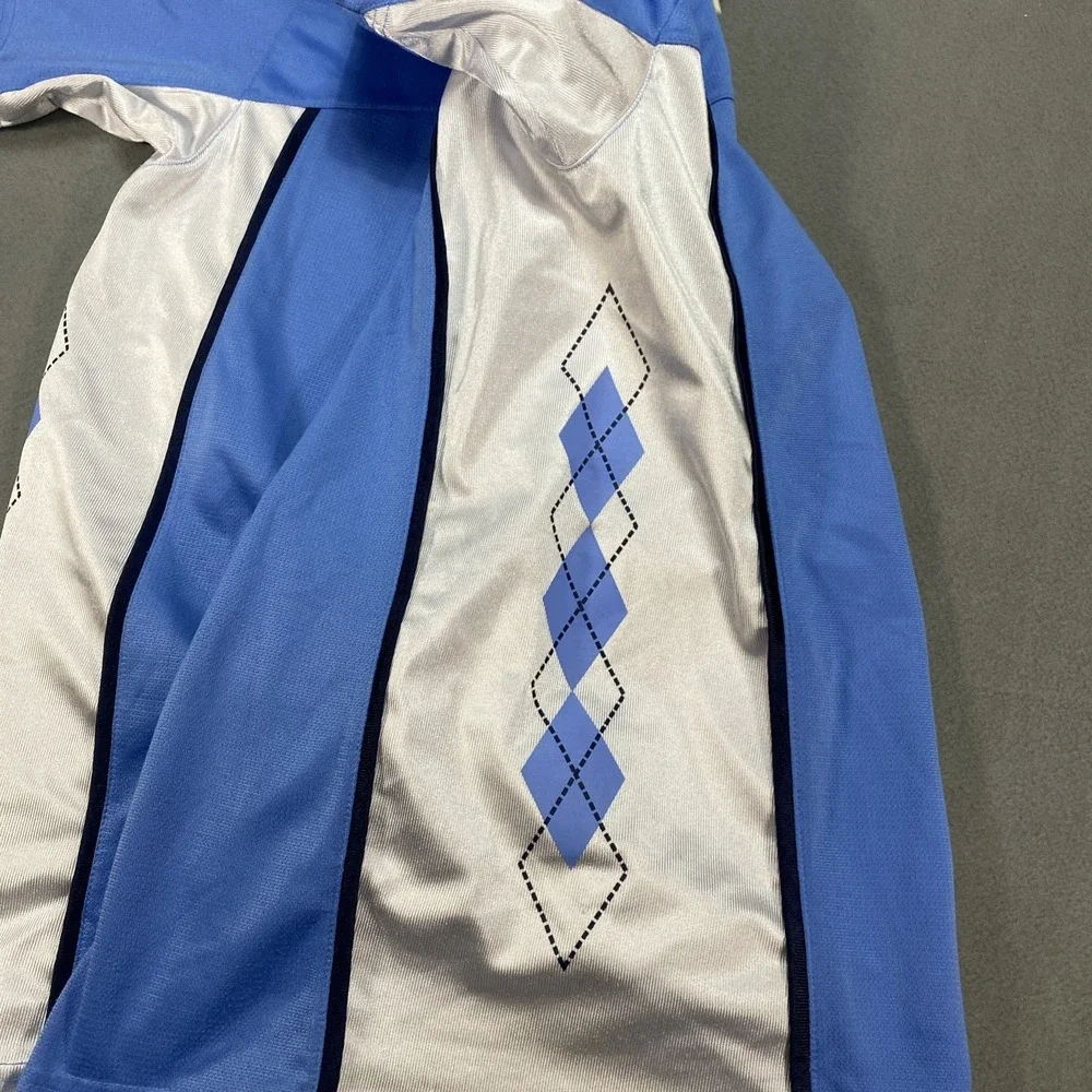 Vintage Jordan UNC Tarheels Mens Medium /4 Zip Warm Up Shooting Shirt Basketball